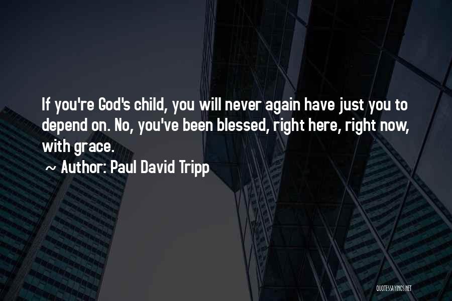 Blessed Child Quotes By Paul David Tripp