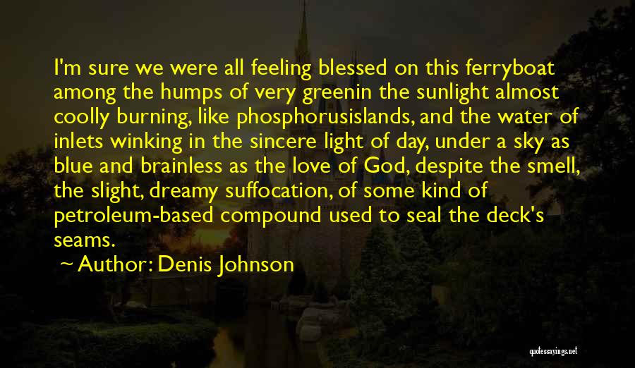 Blessed Day Quotes By Denis Johnson