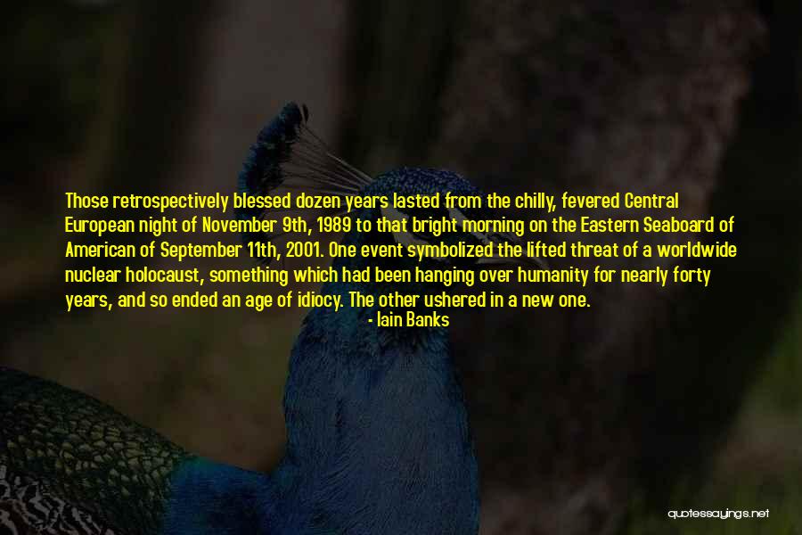 Blessed Event Quotes By Iain Banks Blessed Event Quotes By Iain Banks