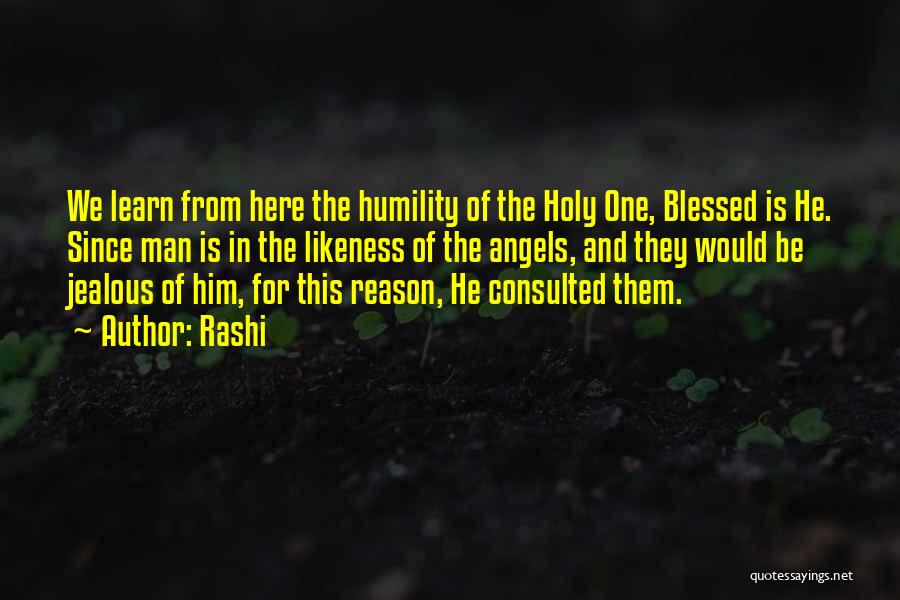 Blessed Is The Man Quotes By Rashi