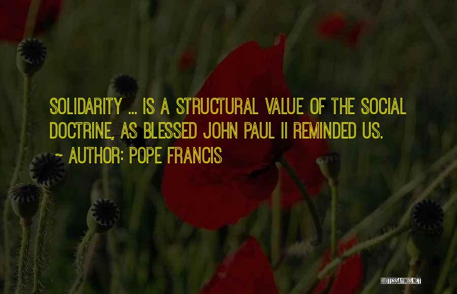 Blessed John Paul 2 Quotes By Pope Francis