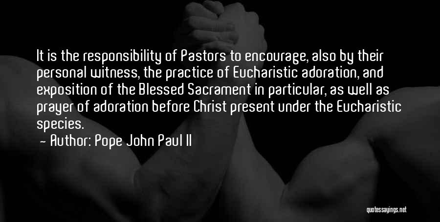 Blessed John Paul 2 Quotes By Pope John Paul II