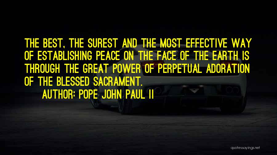 Blessed John Paul 2 Quotes By Pope John Paul II