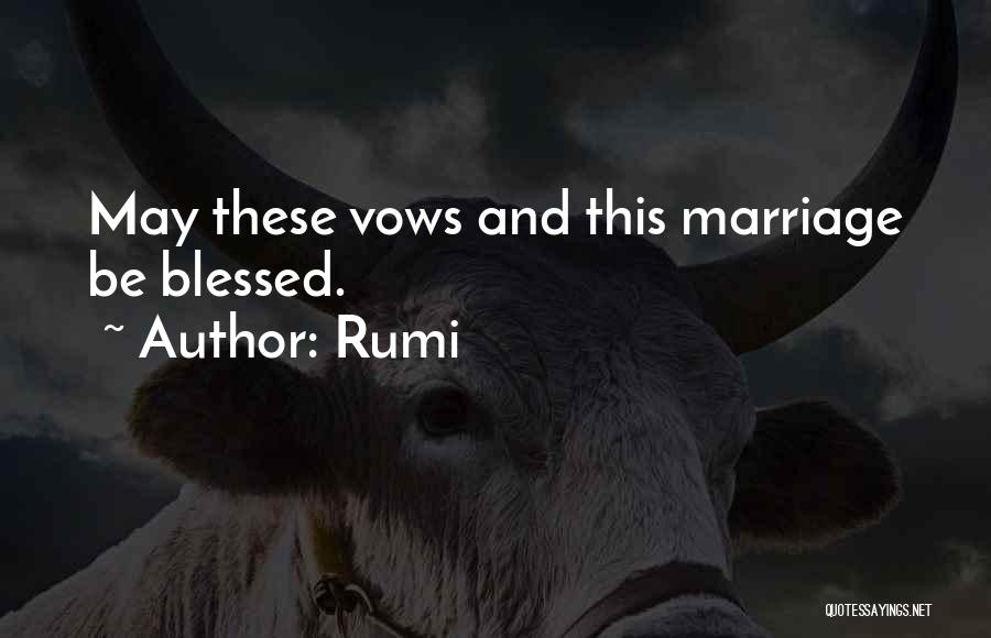 Blessed Marriage Quotes By Rumi