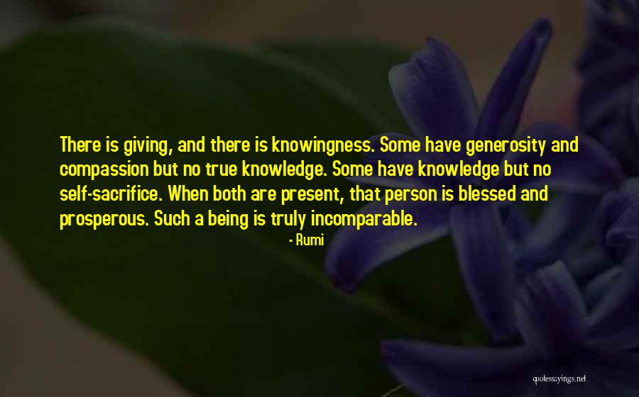 Blessed Person Quotes By Rumi