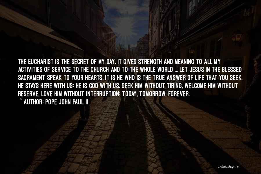 Blessed Pope John Paul Ii Quotes By Pope John Paul II