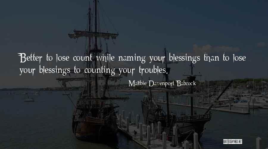 Blessed Quotes By Maltbie Davenport Babcock