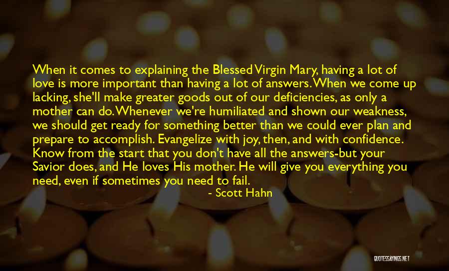 Blessed Virgin Mary Quotes By Scott Hahn