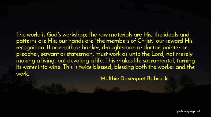 Blessed With All The Blessing I Have Quotes By Maltbie Davenport Babcock Blessed With All The Blessing I Have Quotes By Maltbie Davenport Babcock