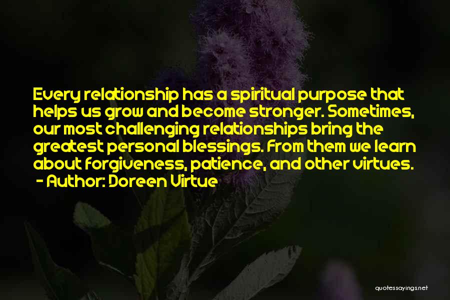 Blessing And Forgiveness Quotes By Doreen Virtue