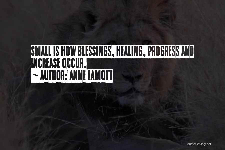 Blessing And Healing Quotes By Anne Lamott