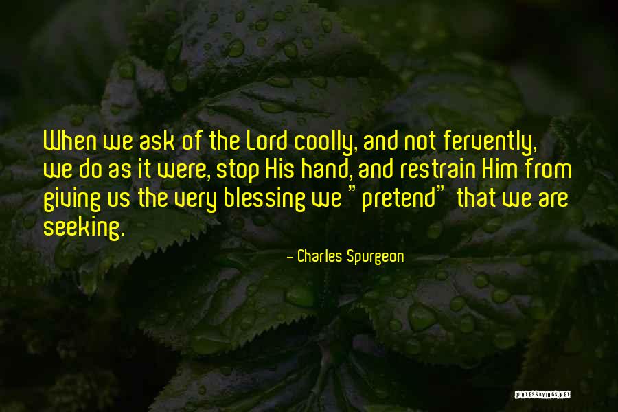 Blessing And Quotes By Charles Spurgeon