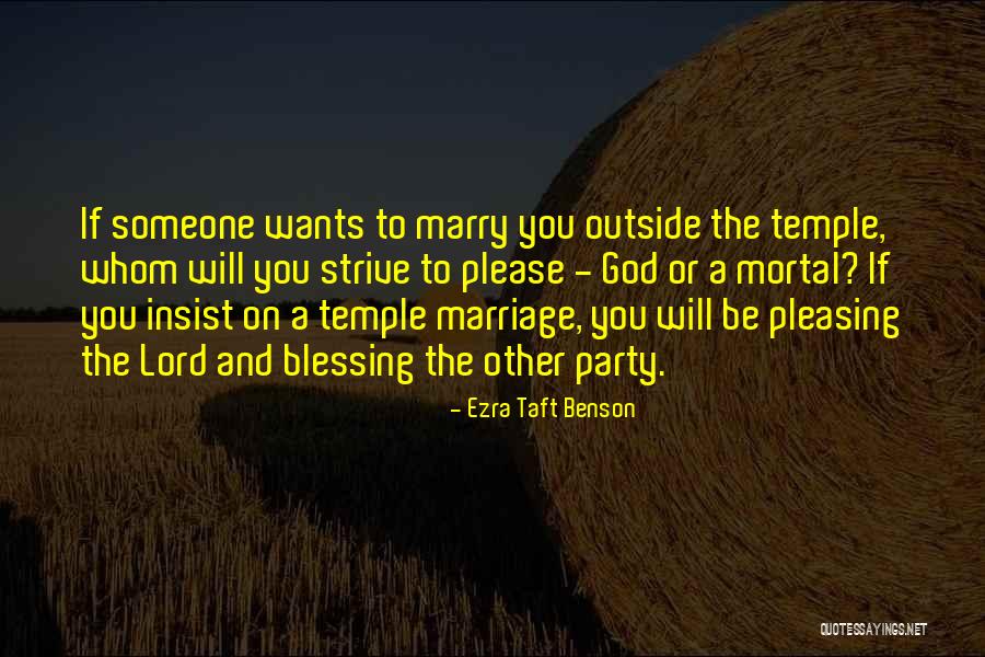 Blessing And Quotes By Ezra Taft Benson