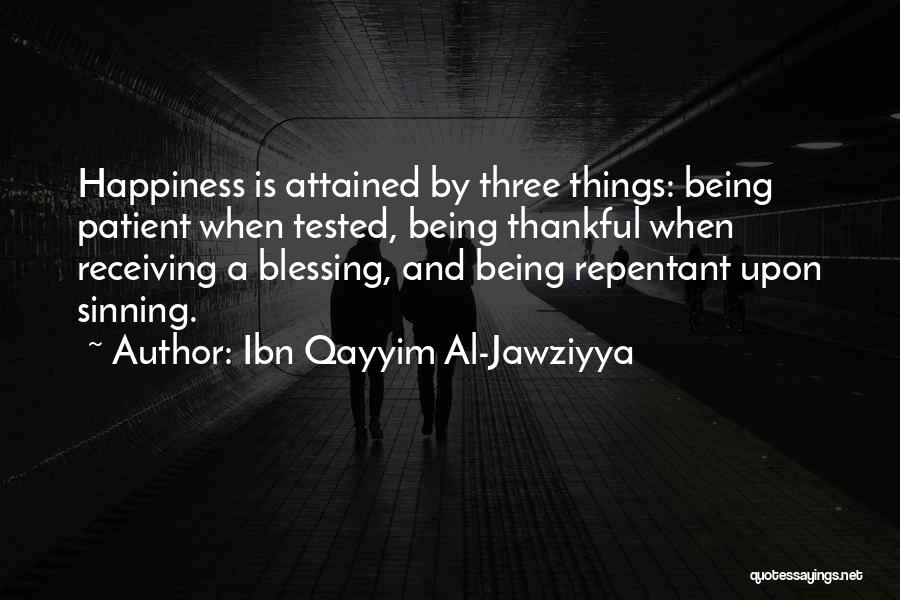 Blessing And Thankful Quotes By Ibn Qayyim Al-Jawziyya