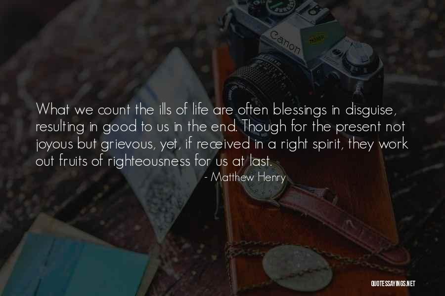 Blessing In Work Quotes By Matthew Henry Blessing In Work Quotes By Matthew Henry