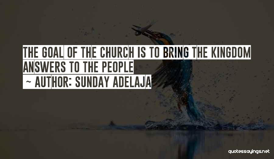 Blessing Quotes By Sunday Adelaja