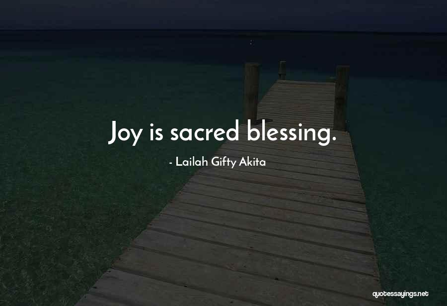 Blessing Thank You Quotes By Lailah Gifty Akita