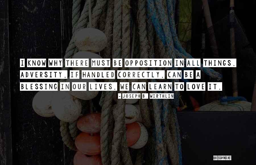Blessing To All Quotes By Joseph B. Wirthlin Blessing To All Quotes By Joseph B. Wirthlin