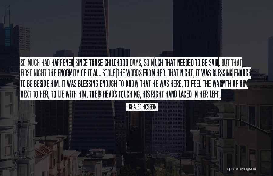 Blessing Words Quotes By Khaled Hosseini Blessing Words Quotes By Khaled Hosseini