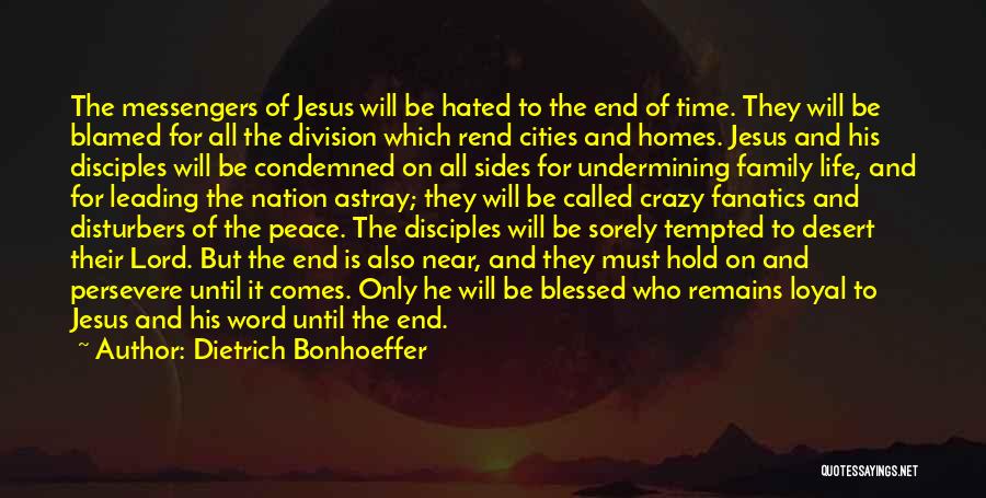 Blessing Your Home Quotes By Dietrich Bonhoeffer