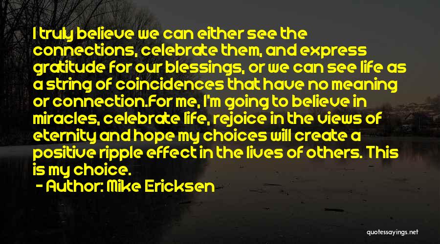 Blessings And Gratitude Quotes By Mike Ericksen