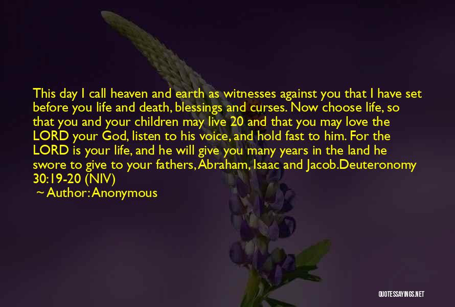 Blessings In Your Life Quotes By Anonymous