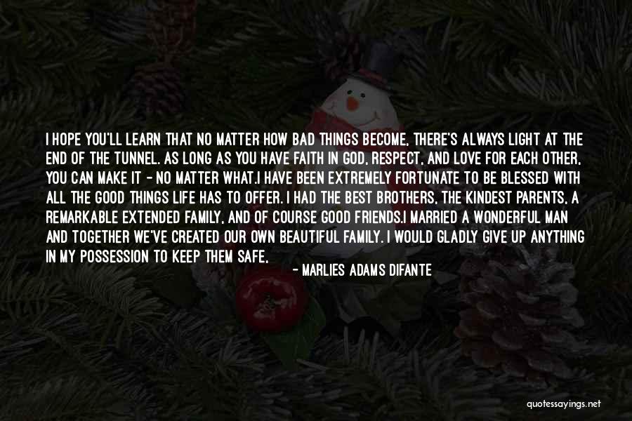 Blessings Of Family Quotes By Marlies Adams Difante