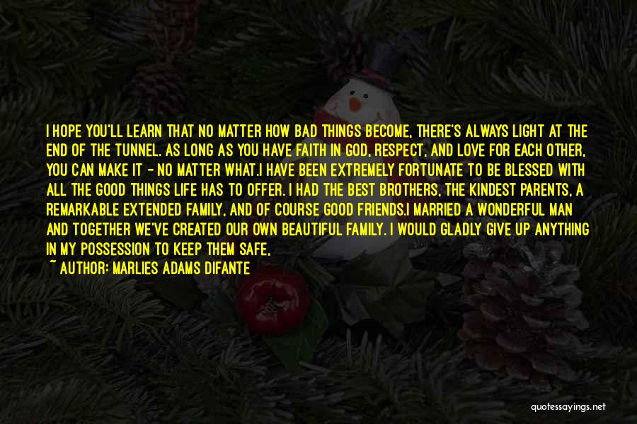 Blessings Of Friends And Family Quotes By Marlies Adams Difante