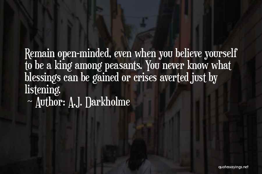 Blessings To Others Quotes By A.J. Darkholme