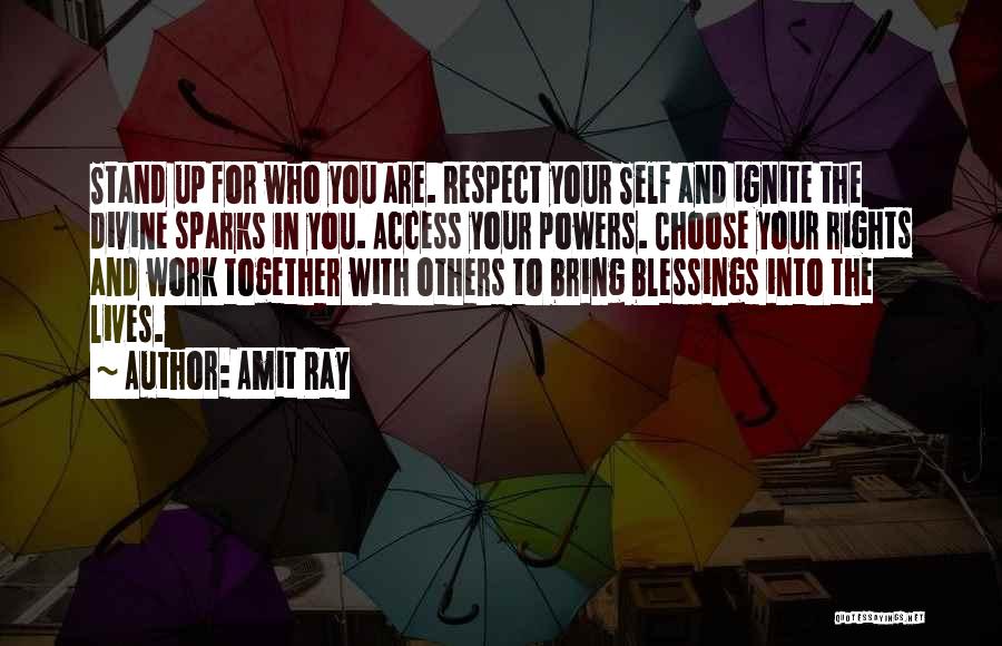 Blessings To Others Quotes By Amit Ray