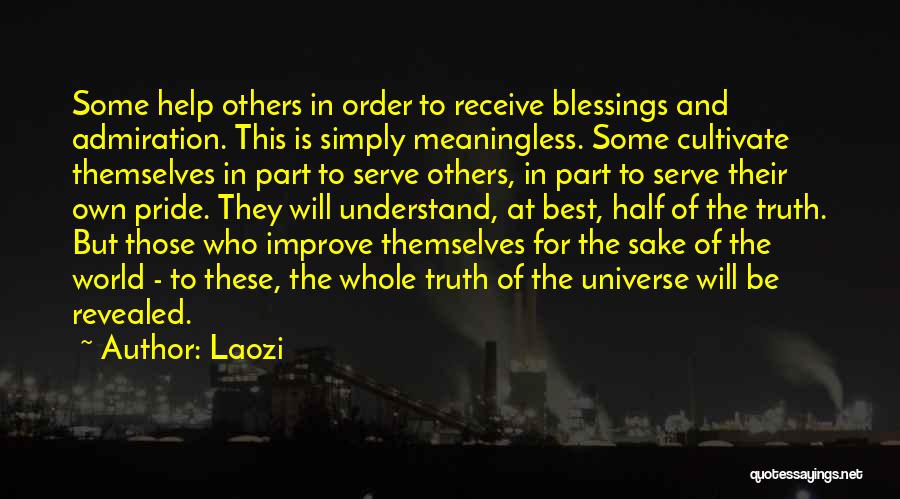 Blessings To Others Quotes By Laozi