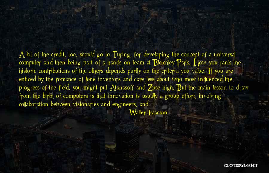 Bletchley Park Quotes By Walter Isaacson Bletchley Park Quotes By Walter Isaacson