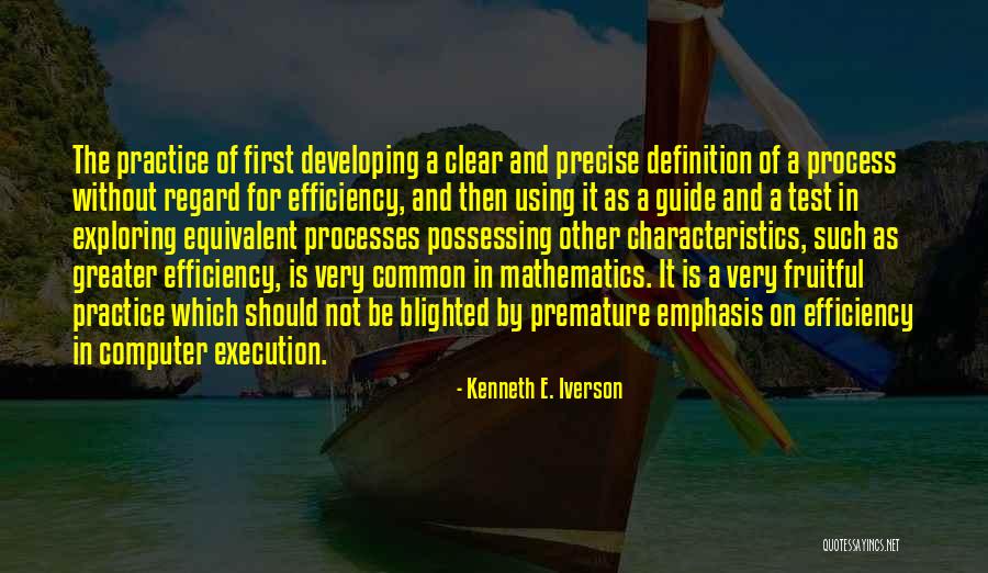 Blighted Quotes By Kenneth E. Iverson Blighted Quotes By Kenneth E. Iverson