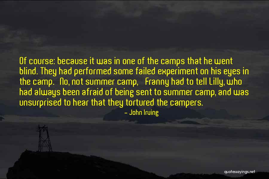 Blind Eyes Quotes By John Irving Blind Eyes Quotes By John Irving
