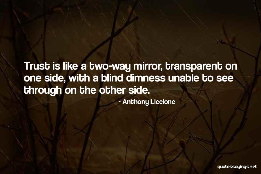 Blind Faith Best Quotes By Anthony Liccione Blind Faith Best Quotes By Anthony Liccione