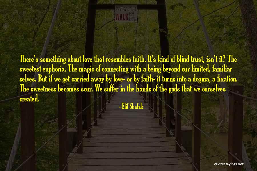 Blind Faith Love Quotes By Elif Shafak