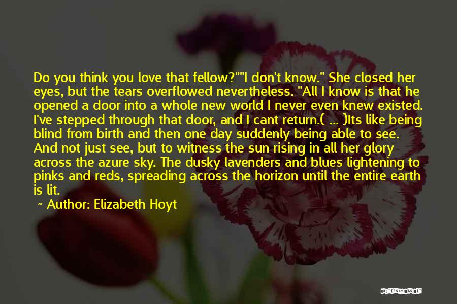 Blind Love Quotes By Elizabeth Hoyt