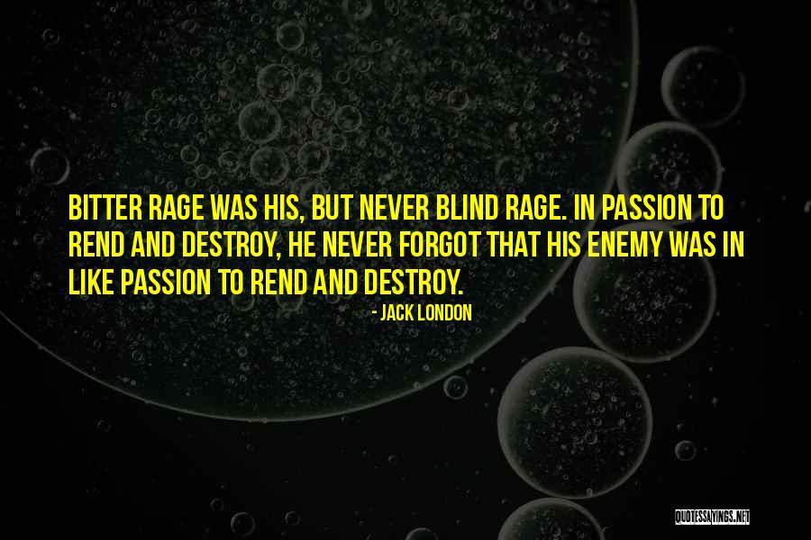 Blind Rage Quotes By Jack London Blind Rage Quotes By Jack London