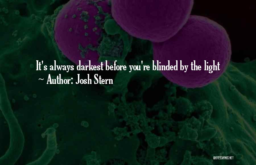 Blinded By The Light Quotes By Josh Stern