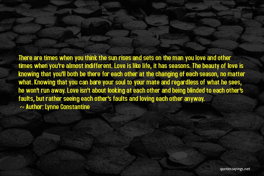 Blinded By The Sun Quotes By Lynne Constantine