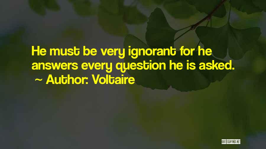 Blinderman Olin Quotes By Voltaire