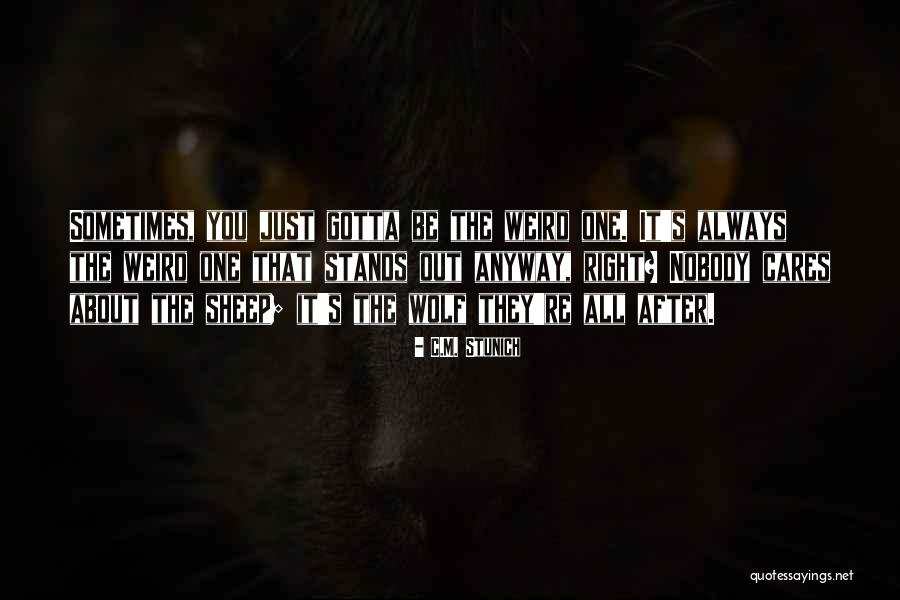 Blindern Oslo Quotes By C.M. Stunich Blindern Oslo Quotes By C.M. Stunich