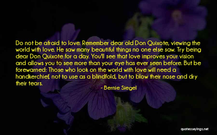 Blindfold Quotes By Bernie Siegel Blindfold Quotes By Bernie Siegel