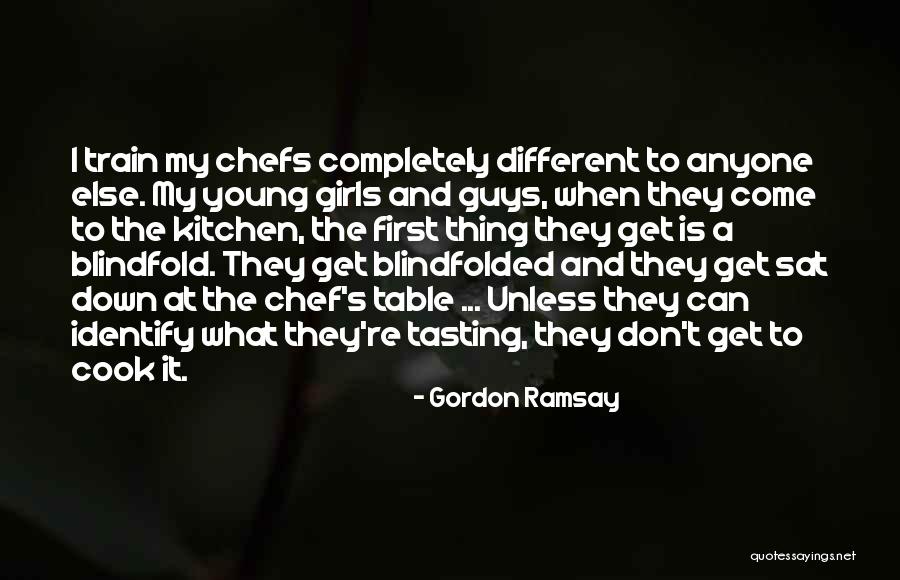 Blindfold Quotes By Gordon Ramsay Blindfold Quotes By Gordon Ramsay