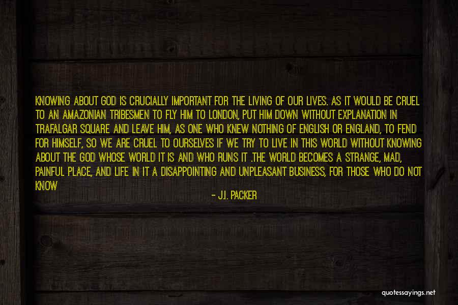 Blindfold Quotes By J.I. Packer Blindfold Quotes By J.I. Packer