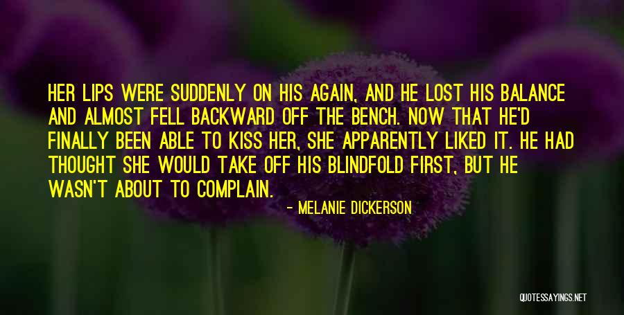 Blindfold Quotes By Melanie Dickerson Blindfold Quotes By Melanie Dickerson
