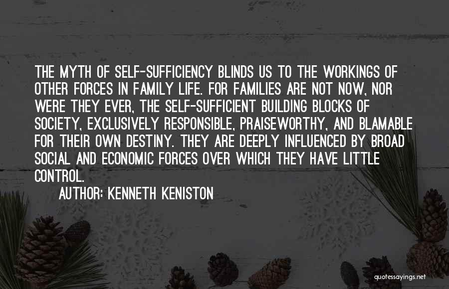 Blinds Quotes By Kenneth Keniston