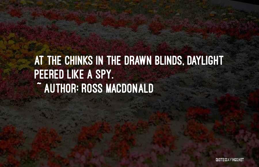 Blinds Quotes By Ross Macdonald