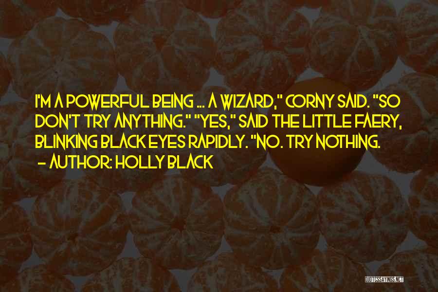 Blinking Eyes Quotes By Holly Black