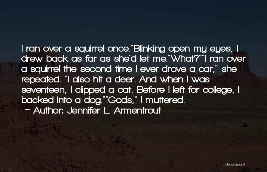 Blinking Eyes Quotes By Jennifer L. Armentrout